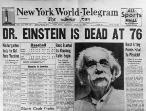 Berita Kematian Albert Einstein